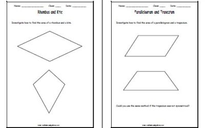 Perimeter and Areas of Triangles and Quadrilaterals